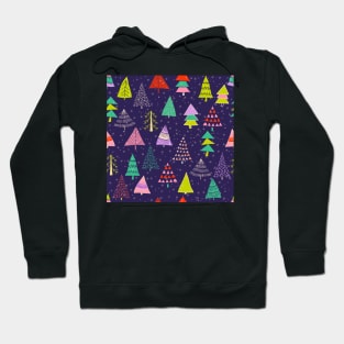 Christmas trees Hoodie